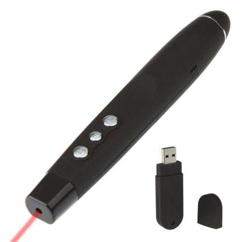 USB Wireless Word PowerPoint Presenter Laser Pointer Office Presenter