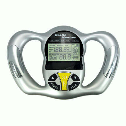 BODY HEALTH MONITOR BODY FAT CALCULATOR BODY MASS INDEX (BMI) KCAL LCD DISPLAY