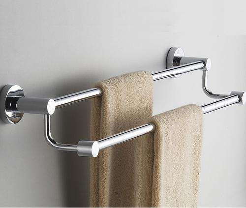 Chrome Finish Bathroom Accessories Brass Towel Rod