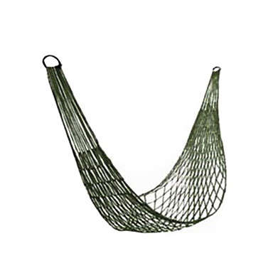 Thicken Meshy Green Camping Hammock 100KG Bearing