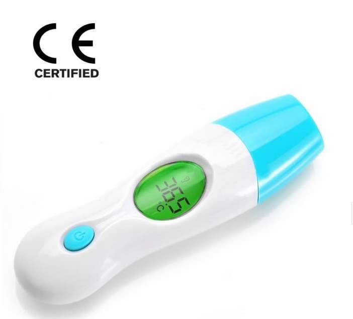 DIGITAL INFRARED EAR THERMOMETER FOR BABIES CHILDREN ADULTS EAR FOREHEAD 8 in 1
