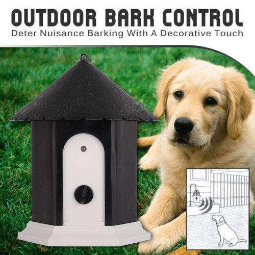 Outdoor Ultrasonic Deter Nuisance Annoying Anti Bark Control Pet Dog No Barking