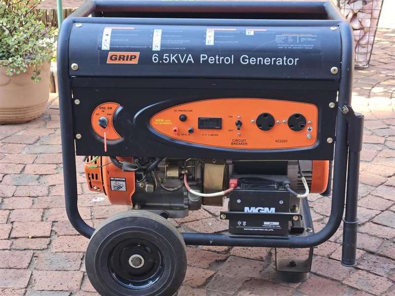 Grip 6.5Kva Petrol Generator