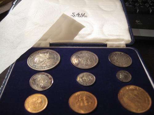 1947 proof set in SAM box