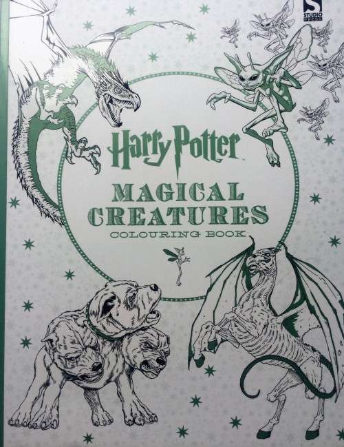 Harry Potter Magical Creatures Colouring Book for Adults