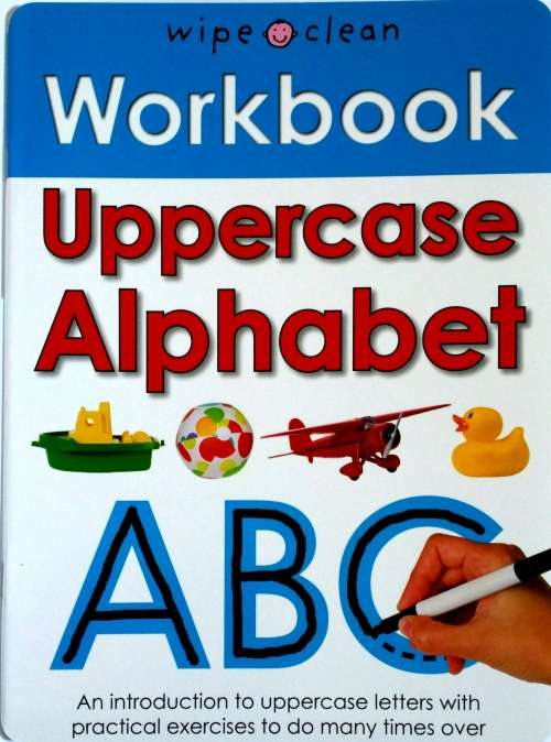Wipe Clean Workbook - Uppercase Alphabet - Rewriteable Workbook