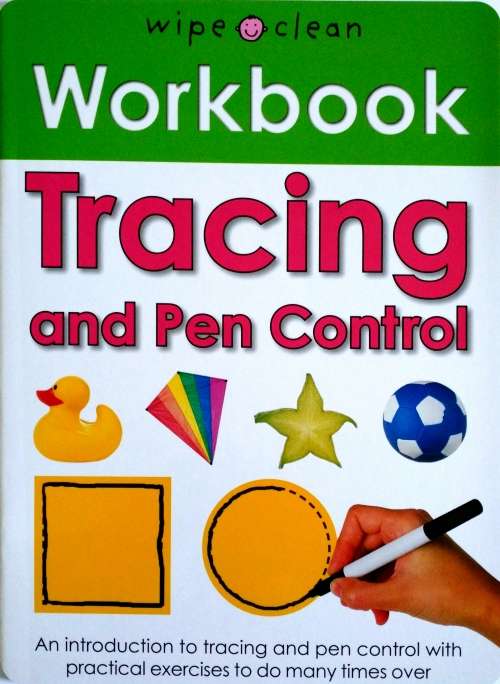 Wipe Clean Workbook - Tracing and Pen Control - Rewriteable Workbook