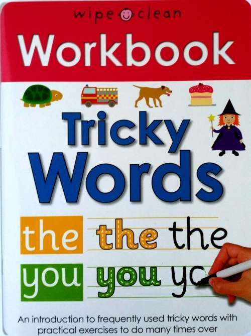Wipe Clean Workbook - Tricky Words- Rewriteable Workbook