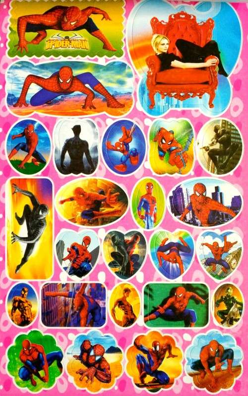 Spiderman Sticker Books - 288 awesome stickers - fun, cute, interesting children's books