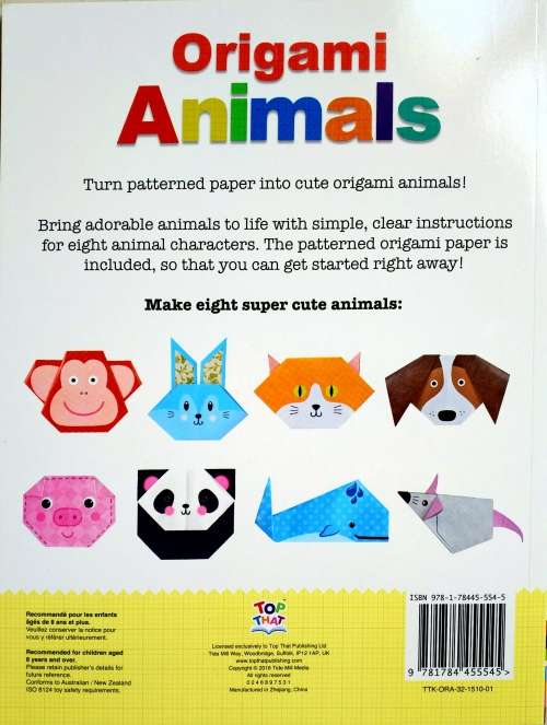 Origami Animals | Includes Origami Paper