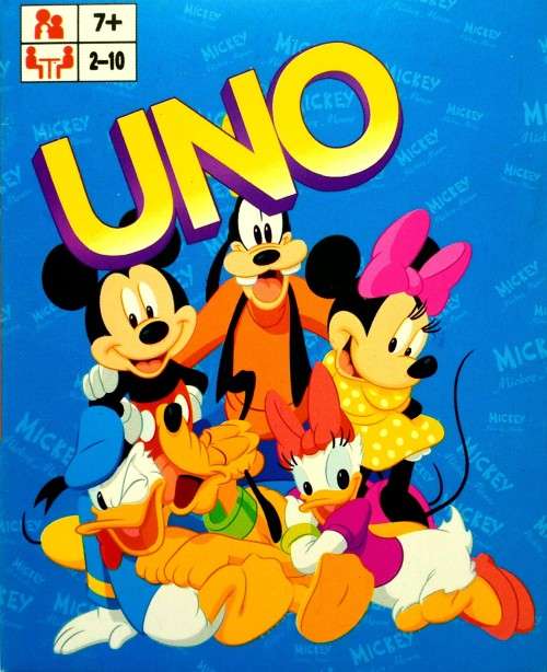 UNO Disney Card Game - fun toys and games for adults and children