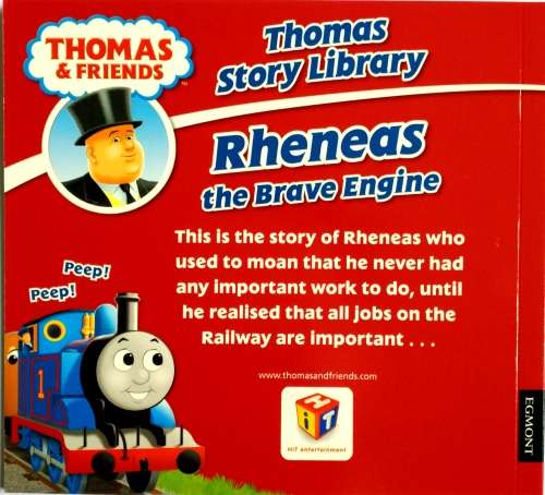 Rheneas the Brave Engine (Thomas & Friends) - Great train books for kids - Full-colour pictures