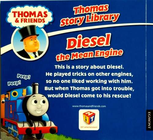 Diesel the Mean Engine (Thomas & Friends) - Great train books for kids - Full-colour pictures