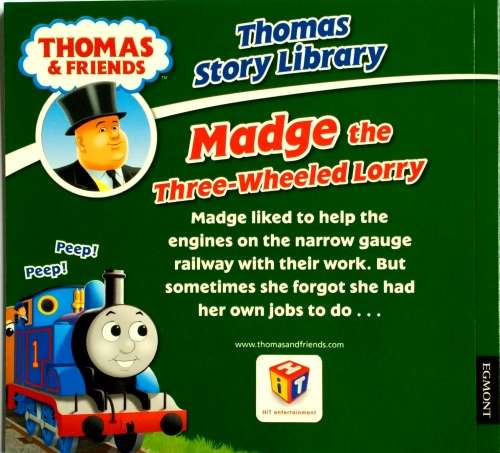 Madge the Three-Wheeled Lorry (Thomas & Friends) - Great train books for kids - Full-colour pictures