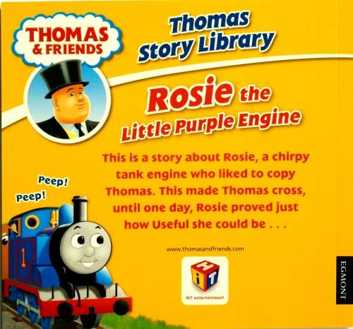 Rosie the Little Purple Engine (Thomas & Friends)-Great train books for kids - Full-colour pictures