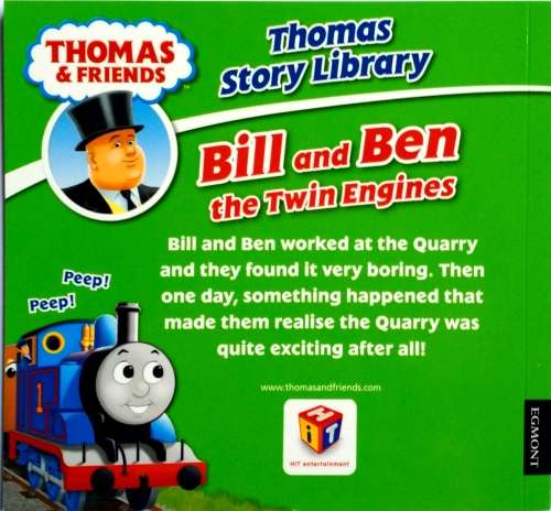 Bill and Ben the Twin Engines (Thomas & Friends) - Great train books for kids - Full-colour pictures