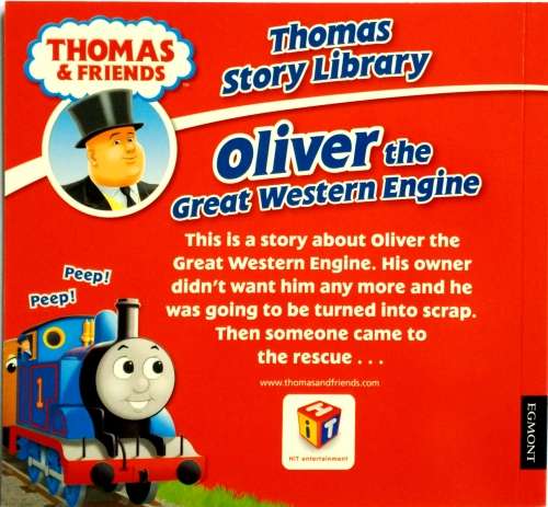 Oliver the Great Western Engine (Thomas & Friends)-Great train books for kids - Full-colour pictures
