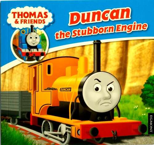 Duncan the Stubborn Engine (Thomas and Friends) - Great train books for kids - Full-colour pictures