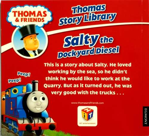 Salty the Dockyard Diesel (Thomas & Friends) - Great train books for kids - Full-colour pictures