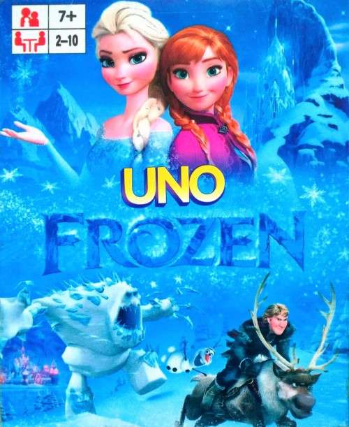 UNO Frozen Card Game - fun toys and games for adults and children