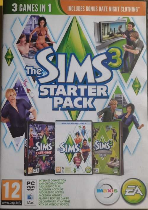 The Sims 3 Starter Pack - 3 Games in 1