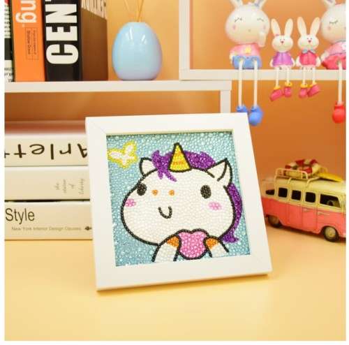 Cute Unicorn Diamond Painting - The most fun hobby for everyone from young to old! Awesome craft!