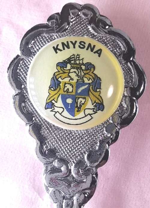 Knysna, South Africa Silver Plated Souvenir Spoon - A must-have addition to your collection!