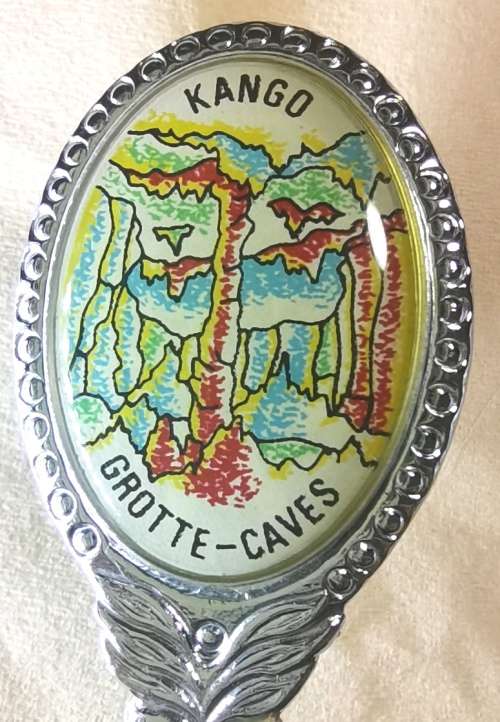 Cango Caves/Kangogrotte, South Africa Silver Plated Souvenir Spoon - Get it today!