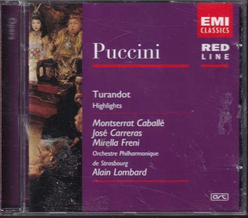 Puccini - Turandot Highlights CD with Montserrat Caballe, Jose Carreras and Mirella Freni - EMI