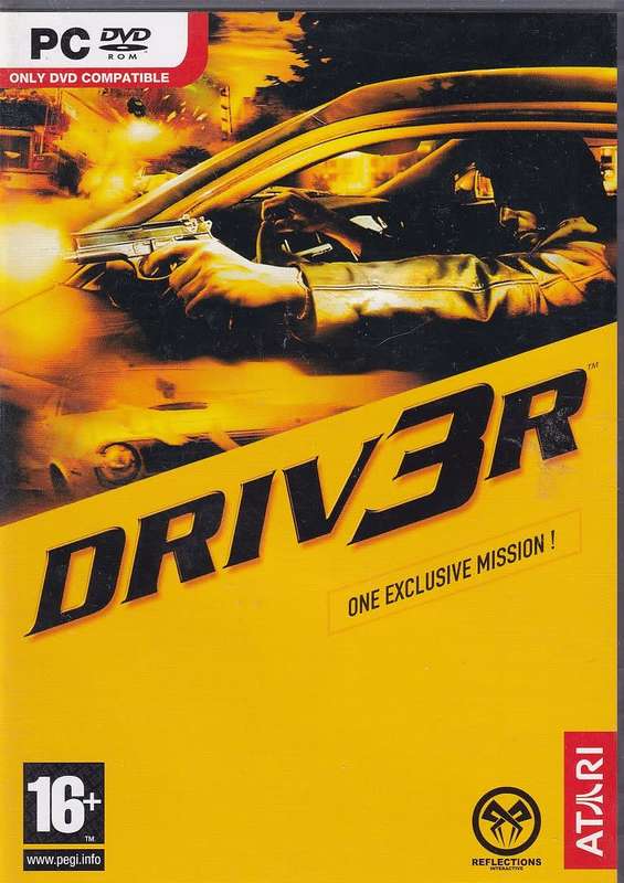 Driver 3 - Driv3r PC Game DVD-ROM