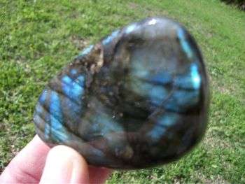 A GRADE LABRADORITE GALET, BEST FROM MADAGASCAR.