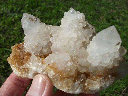 LARGE CACTUS CRYSTAL CLUSTER