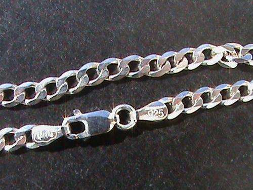 45 CM STERLING SILVER MENS CHAIN