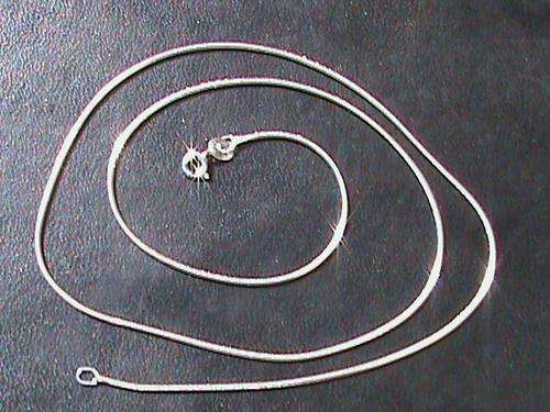 STERLING SILVER SNAKE CHAIN...