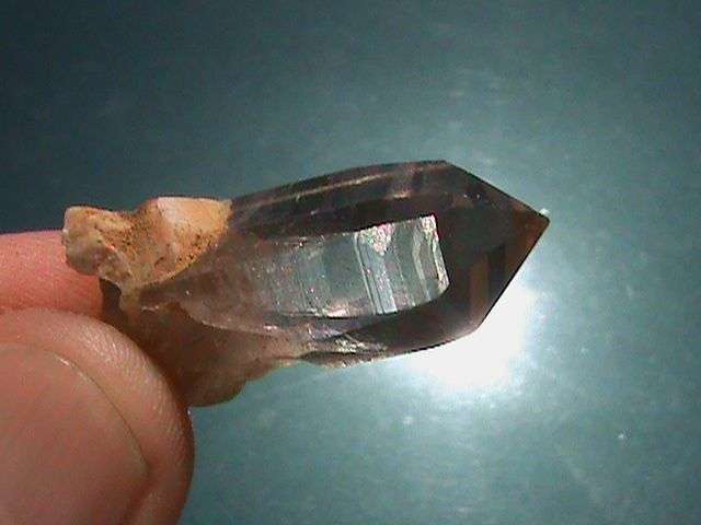 SMOKY QUARTZ CRYSTAL FROM ZOMBA, MALAWI...!!