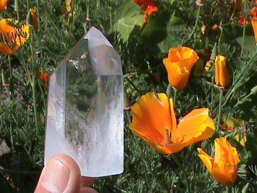 POLISHED QUARTZ PRISM... MADAGASCAR...!!