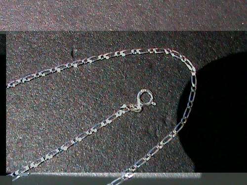 STERLING SILVER CHAIN 55 CM LONG