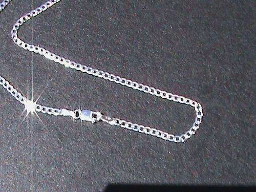 STERLING SILVER CHAIN .....55 CM LONG