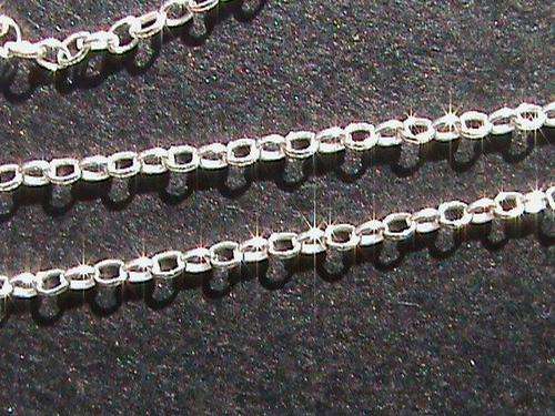 60 CM LONG STERLING SILVER CHAIN....