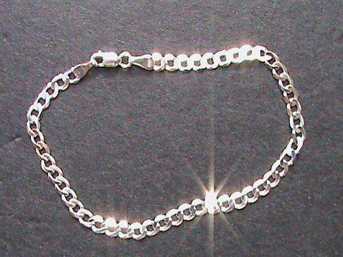 STERLING SILVER BRACELET.....19 CM LONG