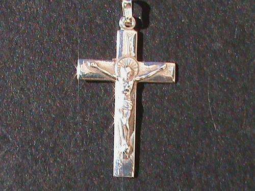 CRUCIFIX IN STERLING SILVER