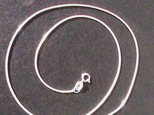 STERLING SILVER SNAKE CHAIN  42 CM LONG FOR KIDS