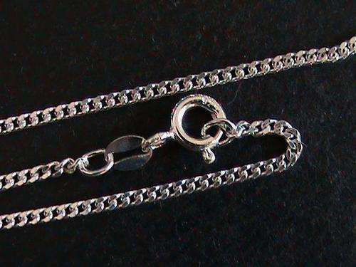 STERLING SILVER CHAIN ....60 CM LONG 100 % STERLING