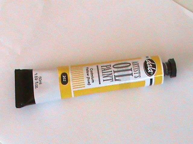DALA ARTIST OIL PAINT 50 ML.    CADMIUM YELLOW