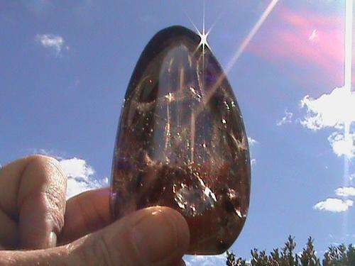 LARGE POLISHED SMOKEY QUARTZ  DISPLAY PIECE