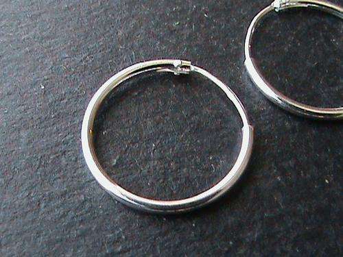 SOLID STERLING SILVER SLEEPER EARRINGS