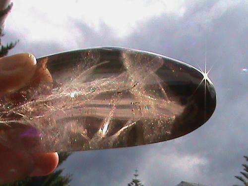 XL LARGE SMOKEY QUARTZ DISPLAY PIECE.  A GRADE