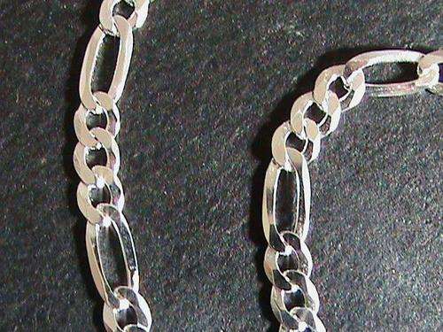 QUALITY STERLING SILVER CHAIN.....   60 CM LONG