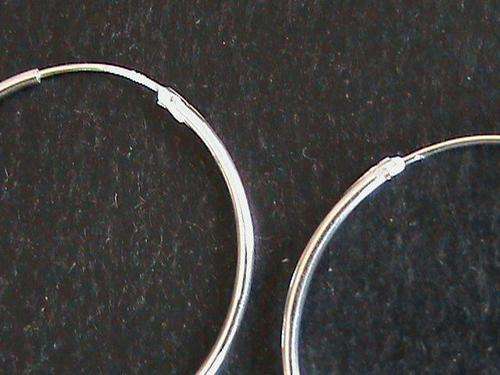 SOLID STERLING SILVER SLEEPER EARRINGS