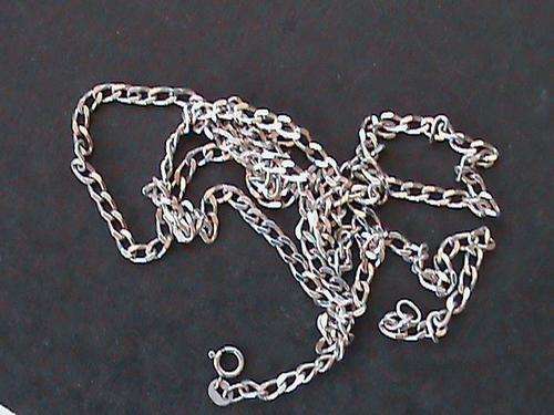 80 CM SOLID STERLING SILVER CHAIN...